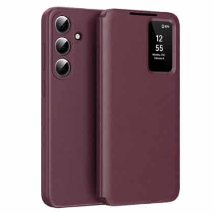 Techsuit SmartView Series - θήκη για Samsung Galaxy S26 - Κόκκινο