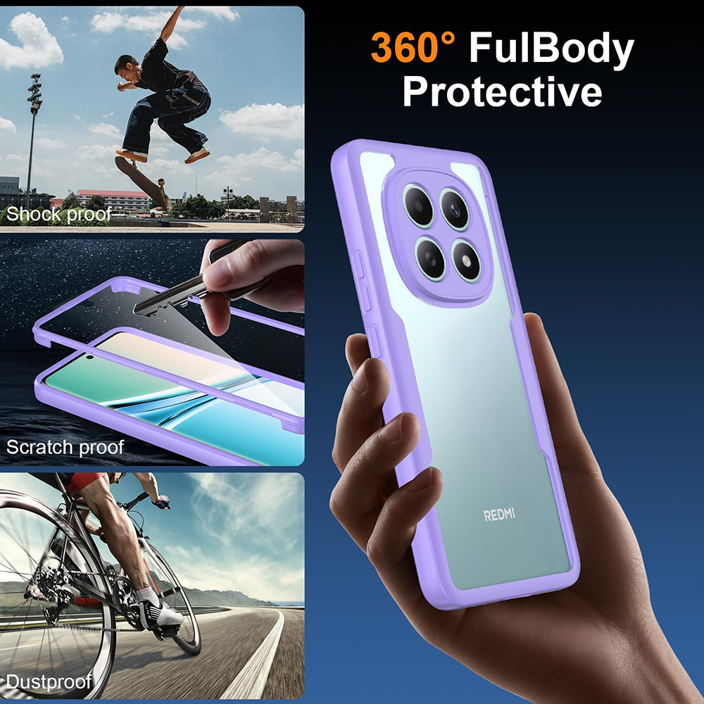 Techsuit ColorVerse 360 - θήκη για Xiaomi Redmi Note 15 / Poco M8 - Πολύχρωμο - Image 4