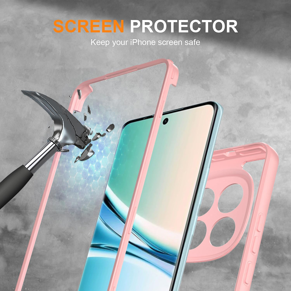 Techsuit ColorVerse 360 Series - θήκη για Xiaomi Redmi Note 15 / Poco M8 - Ροζ - Image 3