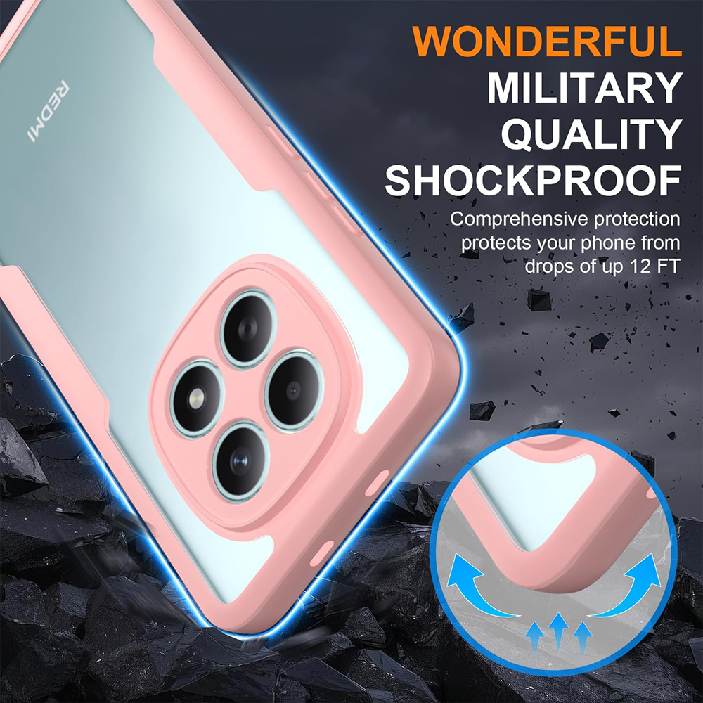 Techsuit ColorVerse 360 Series - θήκη για Xiaomi Redmi Note 15 / Poco M8 - Ροζ - Image 5