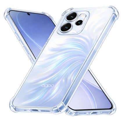 Techsuit Shockproof Clear Silicone - θήκη για Oppo Reno15 Pro - Διάφανο