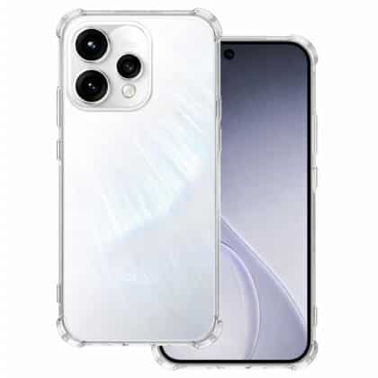Techsuit Shockproof Clear Silicone - θήκη για Oppo Reno15 - Διάφανο