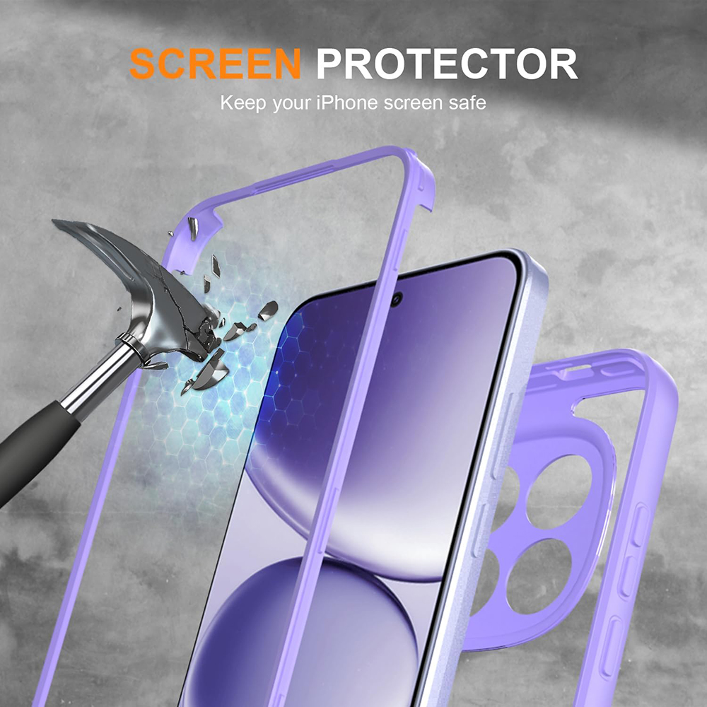 Techsuit ColorVerse 360 Series - θήκη για Xiaomi Redmi Note 15 Pro - Διάφανο - Image 3