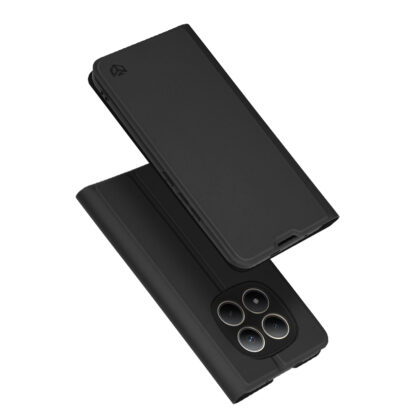Techsuit Magskin Book - θήκη για Xiaomi Redmi Note 15 Pro+ 5G / Poco M8 Pro - Μαύρο