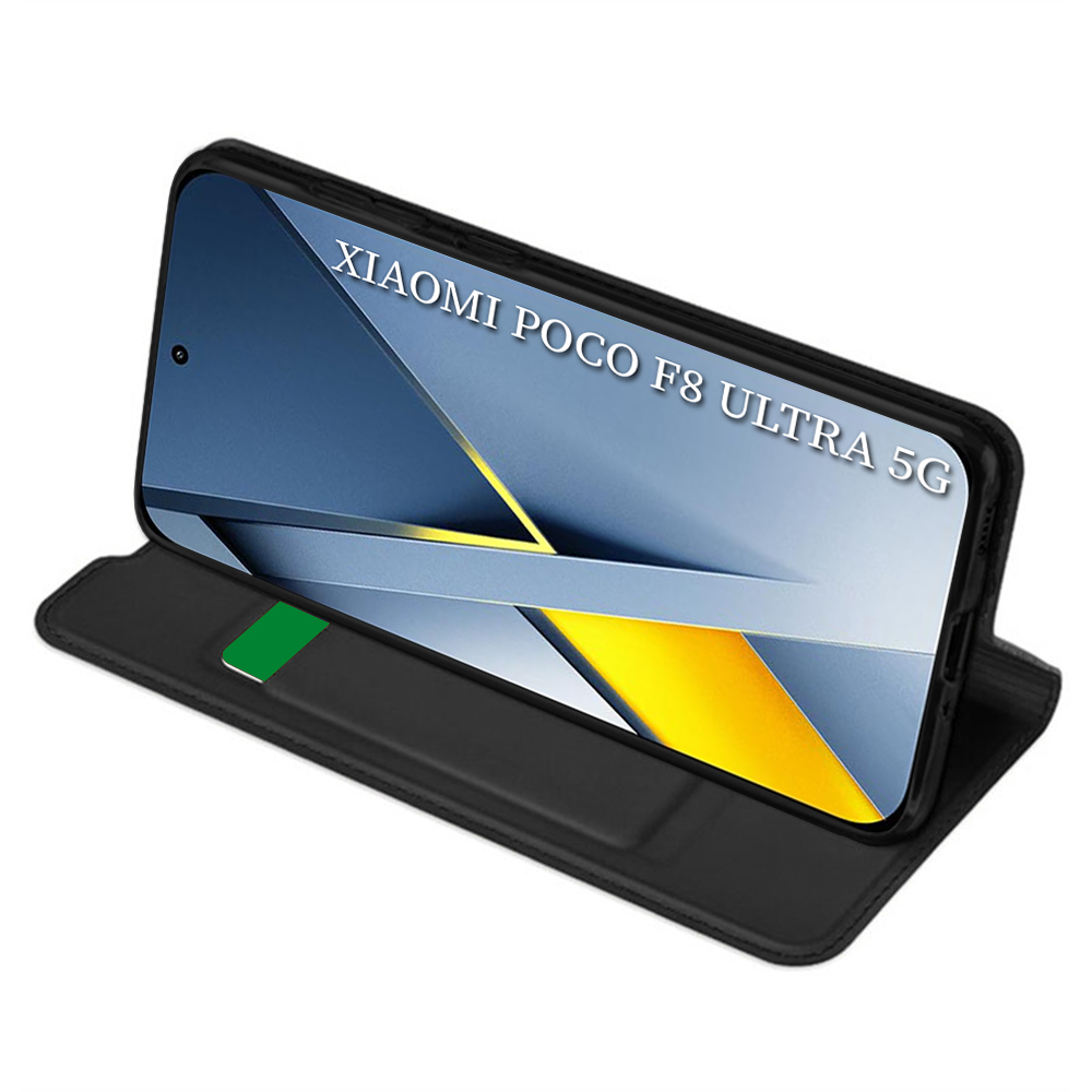 Techsuit Magskin Book - θήκη για Xiaomi Poco F8 Ultra - Μαύρο - Image 2