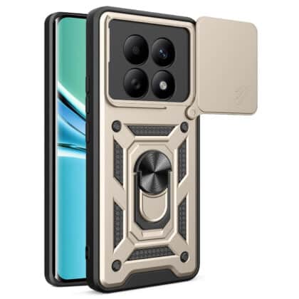 Techsuit CamShield Series - θήκη για Xiaomi Redmi Note 15 / 5G 4G Poco M8 - Χρυσό