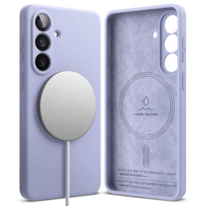 Ringke Silicone MagSafe - θήκη για Samsung Galaxy S26 - Λευκό