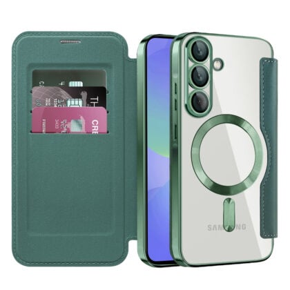Techsuit SmartMag - θήκη για Samsung Galaxy A37 - Πράσινο