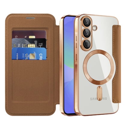 Techsuit SmartMag - θήκη για Samsung Galaxy A37 - Καφέ