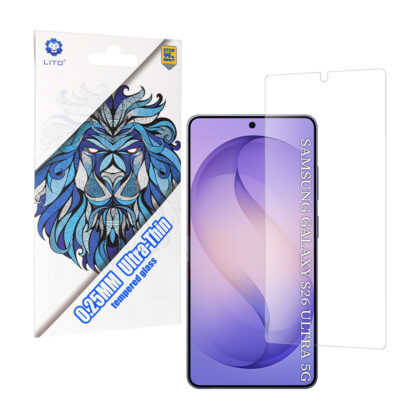Lito - Κλασικό γυαλί 2.5D εξαιρετικά λεπτό - Samsung Galaxy S26 Ultra - Διαφανές