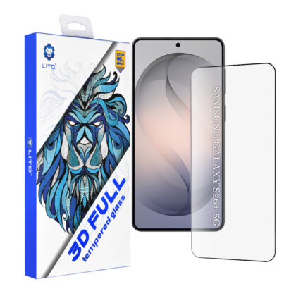 Lito - Πλήρης κάλυψη 3D - Samsung Galaxy S26 Plus - Μαύρο