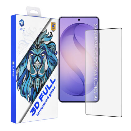 Lito - Πλήρης κάλυψη 3D - Samsung Galaxy S26 Ultra - Μαύρο