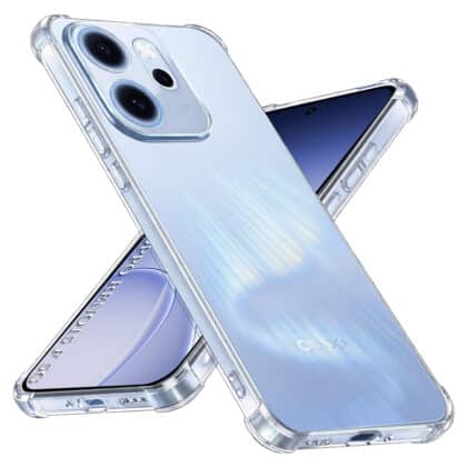 Techsuit Shockproof Clear Silicone - θήκη για Oppo Reno15 F / FS 5G - Διάφανο