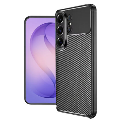 Techsuit CarbonFiber - θήκη για Samsung Galaxy S26 Ultra - Μαύρο