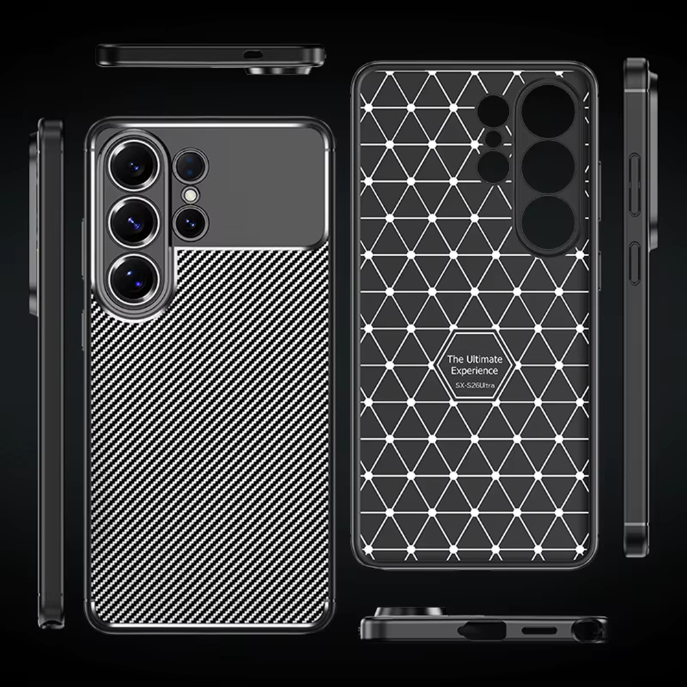 Techsuit CarbonFiber - θήκη για Samsung Galaxy S26 Ultra - Μαύρο - Image 2
