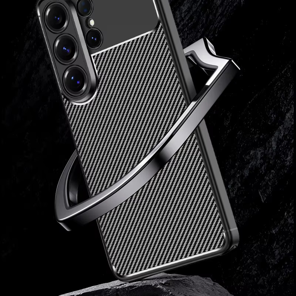 Techsuit CarbonFiber - θήκη για Samsung Galaxy S26 Ultra - Μαύρο - Image 6