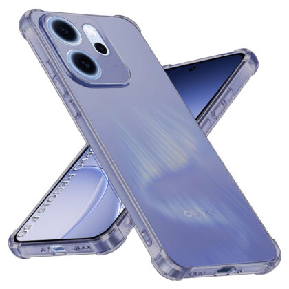 Techsuit Shockproof Clear Silicone - θήκη για Oppo Reno15 F / FS 5G - Διάφανο