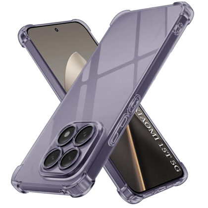 Techsuit Shockproof Clear Silicone - θήκη για Xiaomi 15T - Διάφανο
