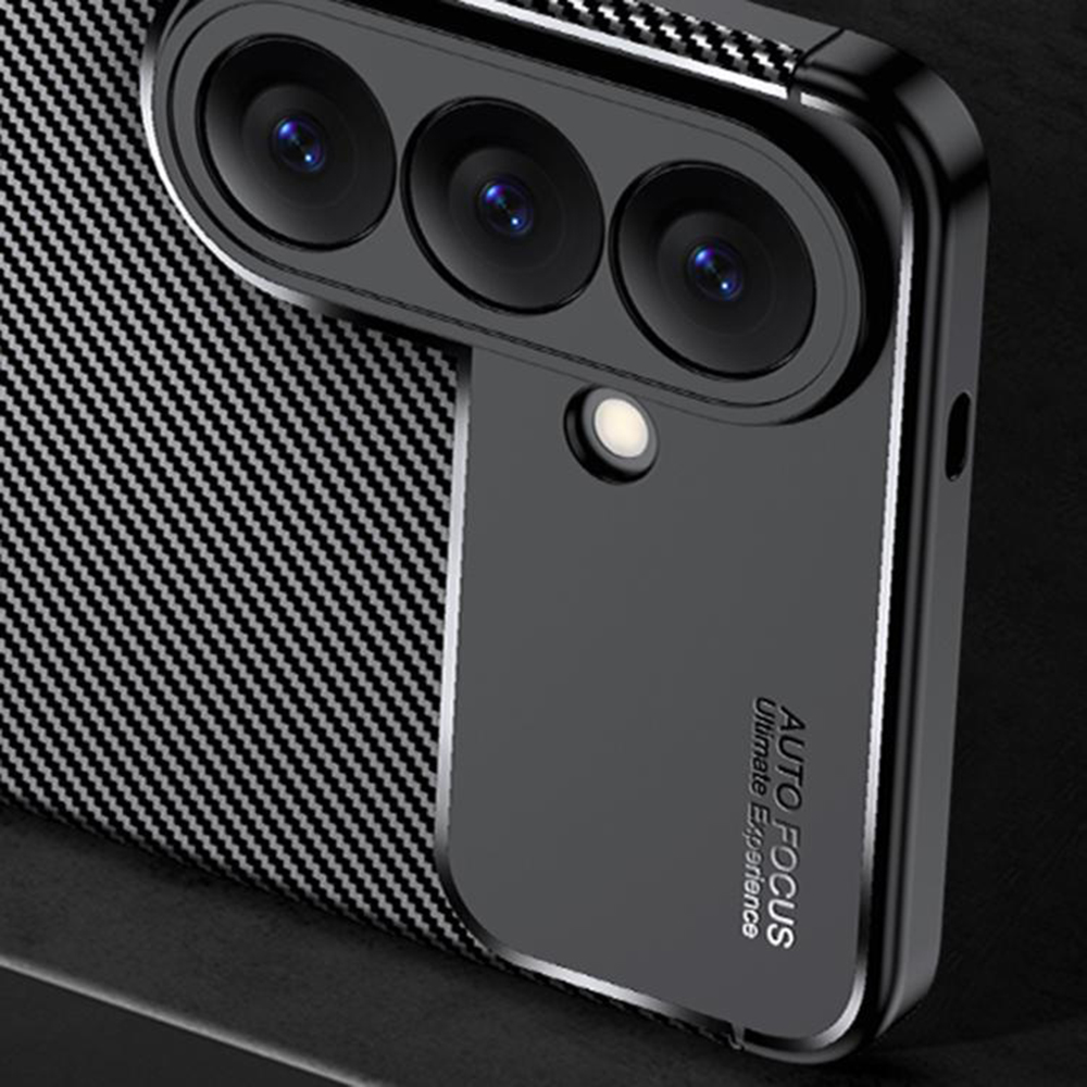 Techsuit CarbonFiber - θήκη για Samsung Galaxy S26 - Μαύρο - Image 3