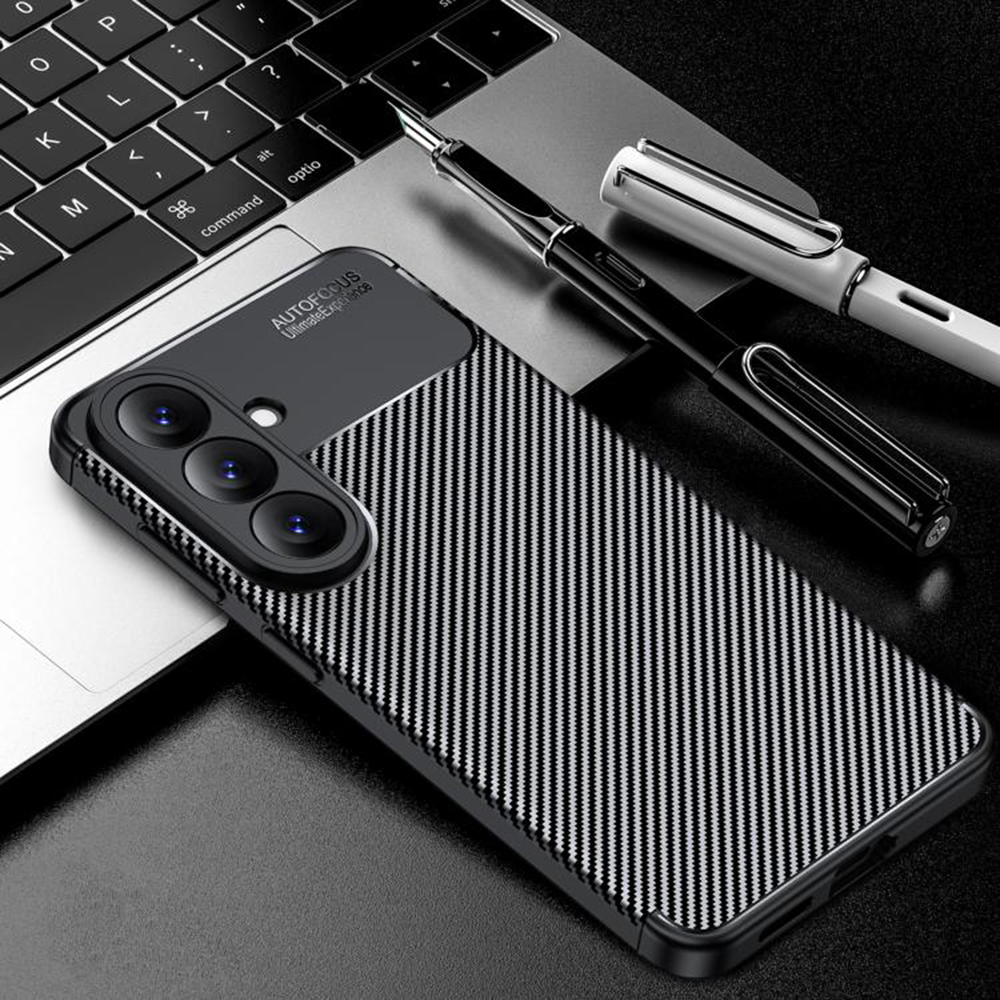 Techsuit CarbonFiber - θήκη για Samsung Galaxy S26 - Μαύρο - Image 6