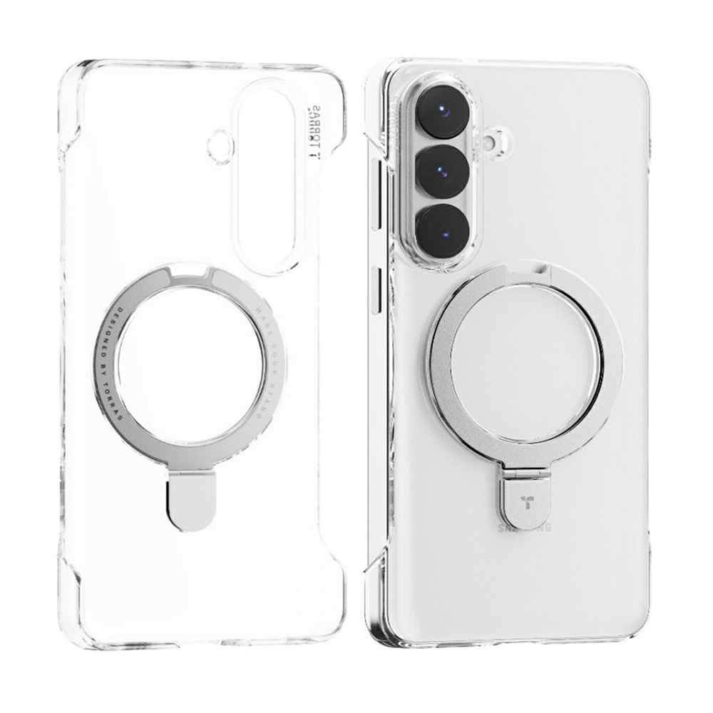 Torras - Σειρά Ostand Slim - Samsung Galaxy S26 Plus - Διαφανές - Image 4