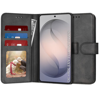 Techsuit - Ημερολόγιο - Samsung Galaxy S26 Plus - Μαύρο
