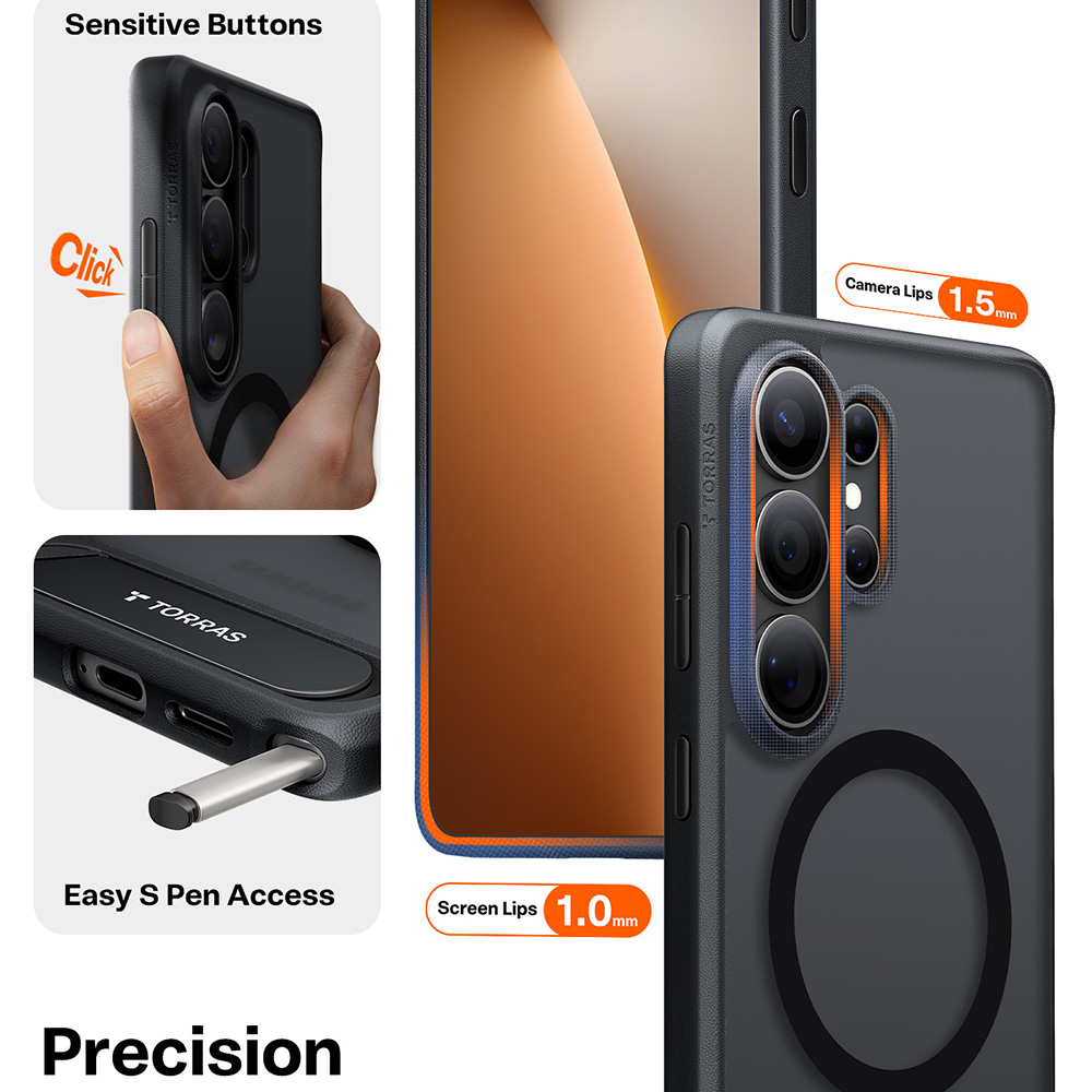 Torras Pstand - θήκη για Samsung Galaxy S26 Ultra - Διάφανο - Image 5