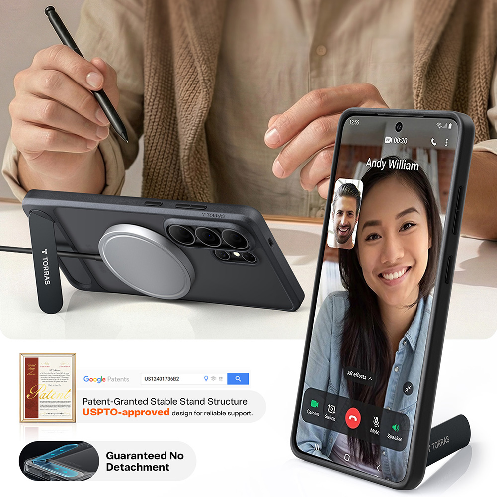 Torras Pstand - θήκη για Samsung Galaxy S26 Ultra - Διάφανο - Image 7