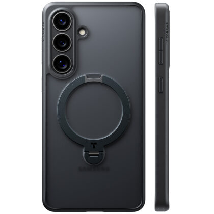Torras - Σειρά Ostand Spin - Samsung Galaxy S26 Plus - Μαύρο