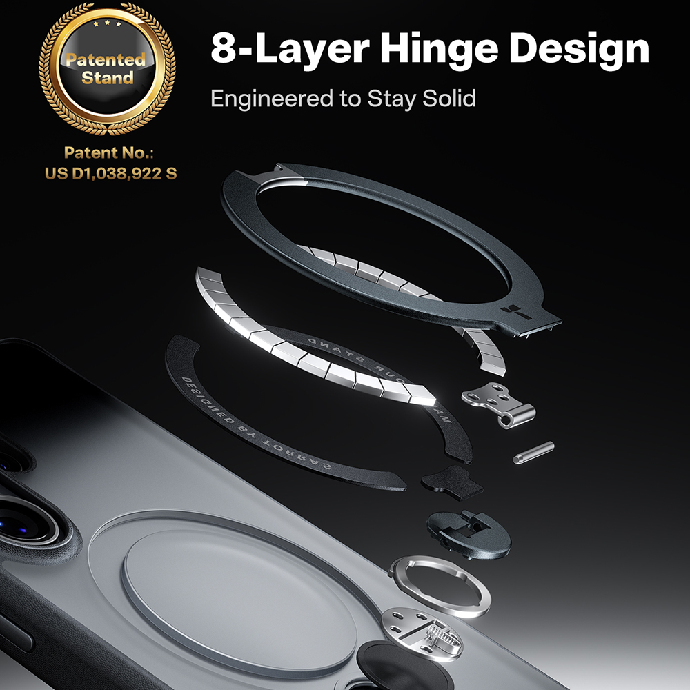 Torras Ostand Spin Series - θήκη για Samsung Galaxy S26 Ultra - Μαύρο - Image 2