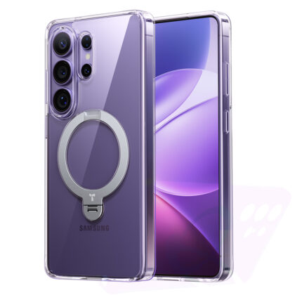 Torras Ostand Spin Series - θήκη για Samsung Galaxy S26 Ultra - Διάφανο