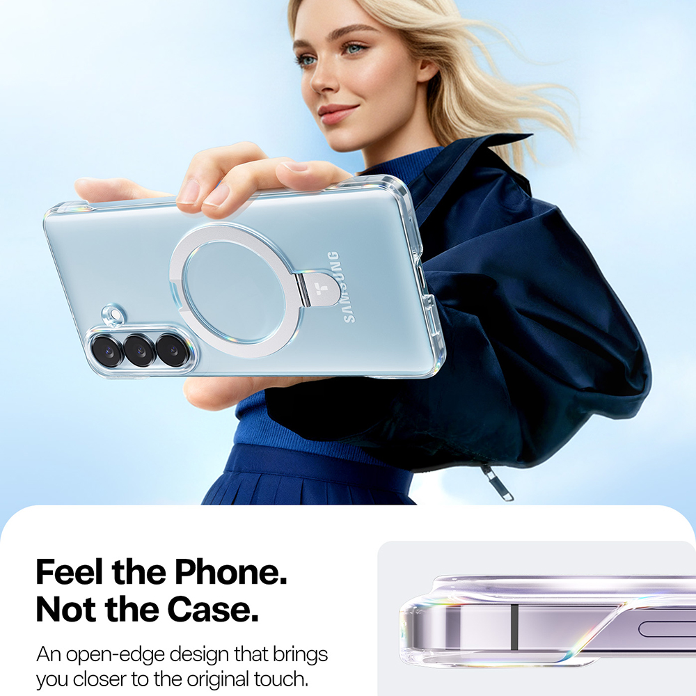 Torras Ostand Slim Series - θήκη για Samsung Galaxy S26 - Διάφανο - Image 5