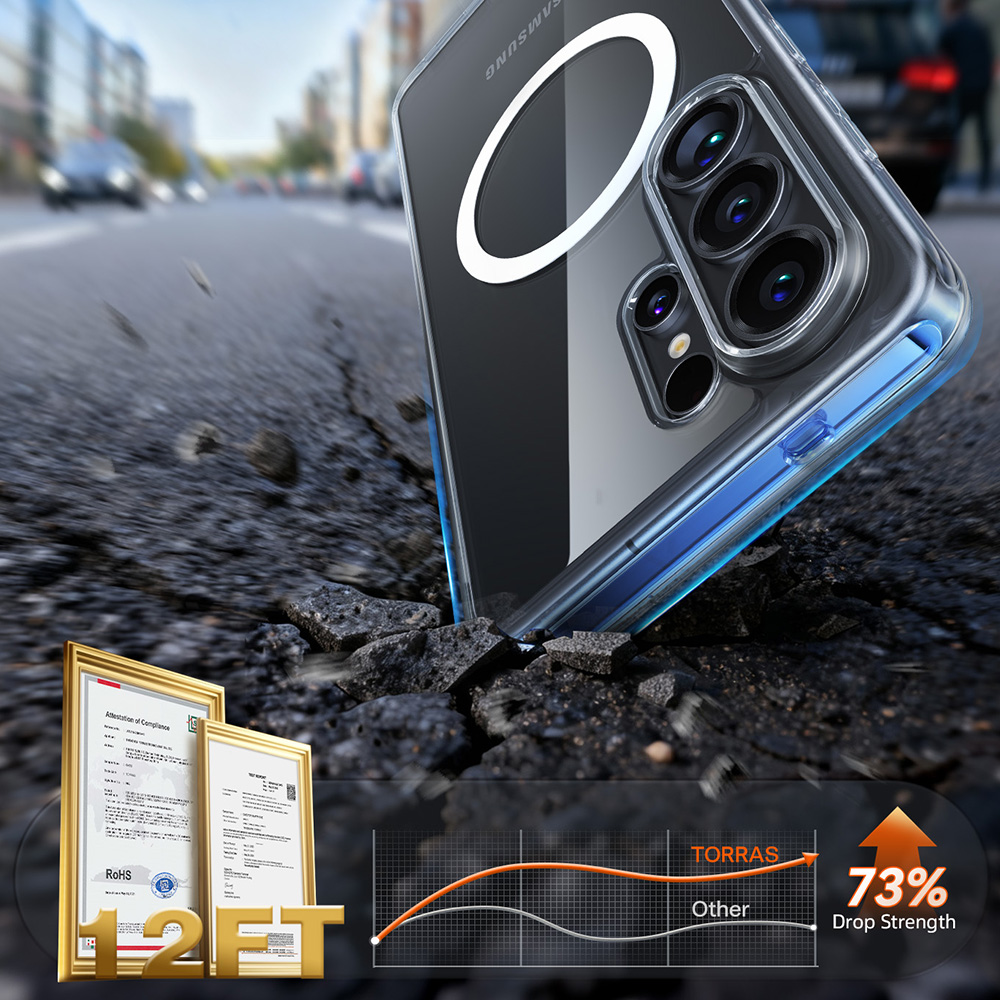 Torras Guardian Magnetic - θήκη για Samsung Galaxy S26 Ultra - Διάφανο - Image 3