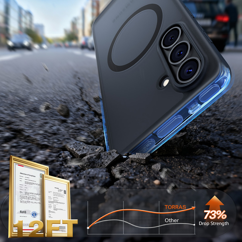Torras Guardian Magnetic - θήκη για Samsung Galaxy S26 - Μαύρο - Image 4