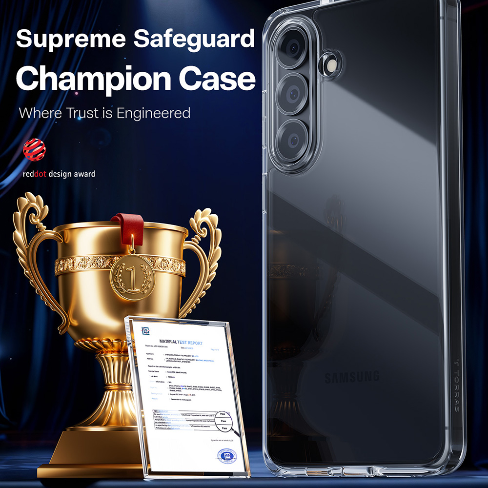 Torras Guardian Series - θήκη για Samsung Galaxy S26 - Διάφανο - Image 4