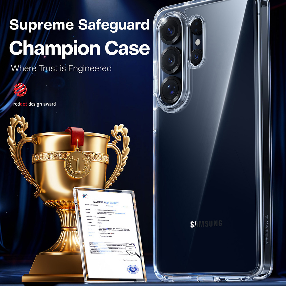Torras Guardian Series - θήκη για Samsung Galaxy S26 Ultra - Διάφανο - Image 4