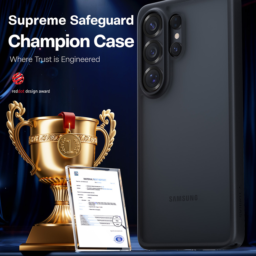 Torras Guardian Series - θήκη για Samsung Galaxy S26 Ultra - Μαύρο - Image 4