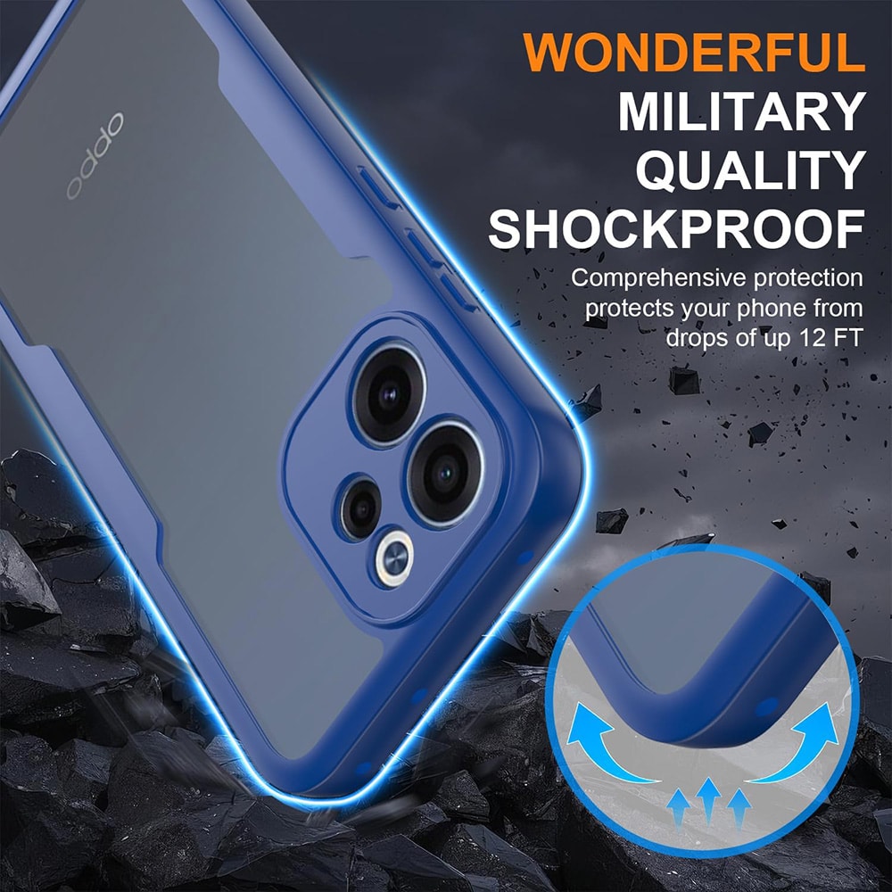 Techsuit ColorVerse 360 Series - θήκη για Oppo Reno15 F / FS 5G - Διάφανο - Image 5
