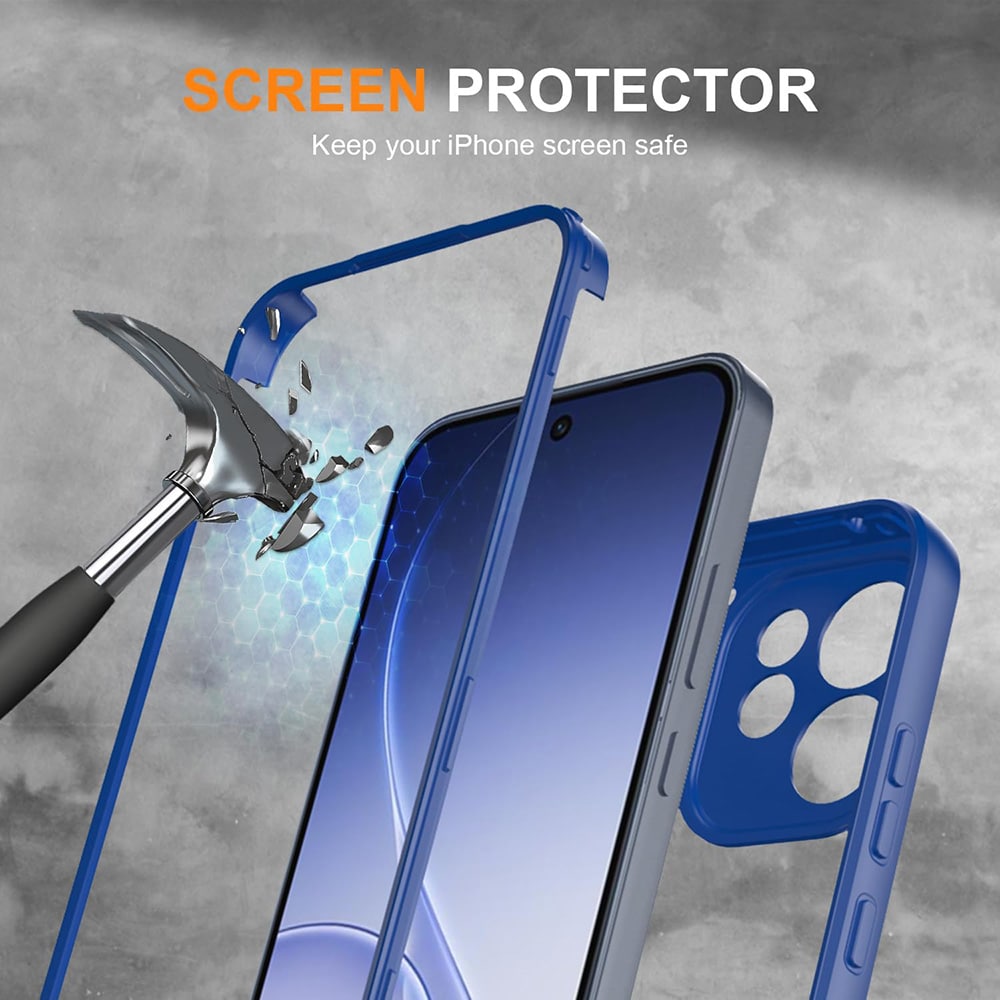 Techsuit ColorVerse 360 Series - θήκη για Oppo Reno15 F / FS 5G - Διάφανο - Image 4