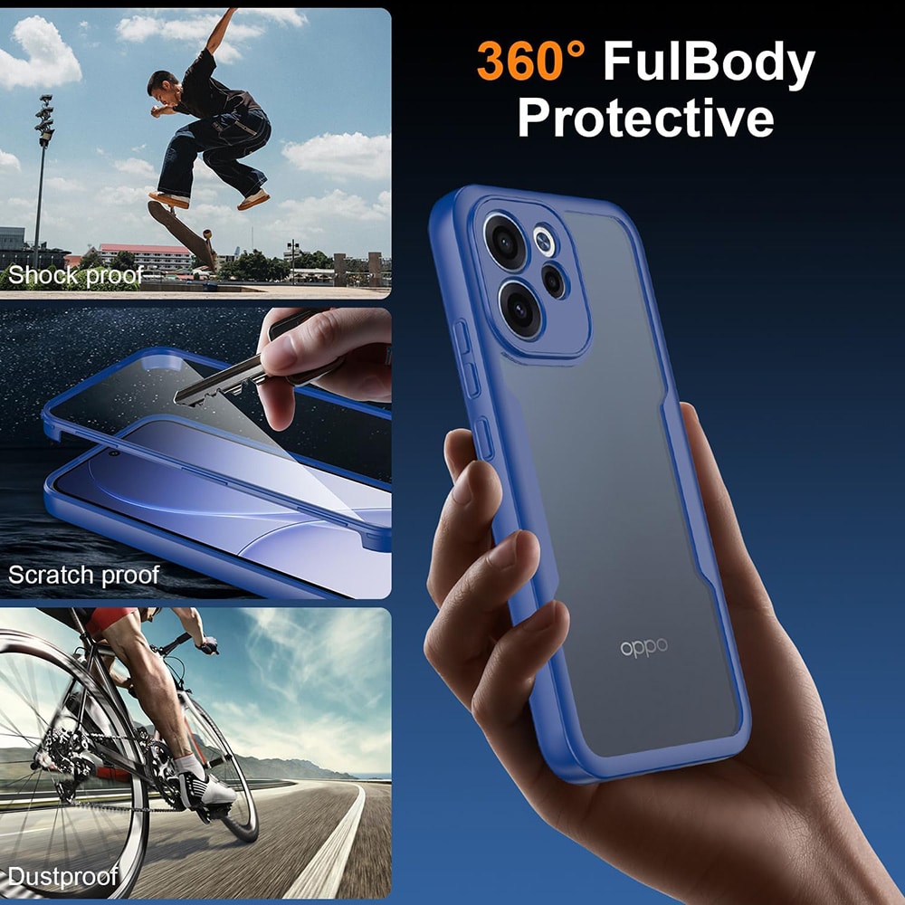 Techsuit ColorVerse 360 Series - θήκη για Oppo Reno15 F / FS 5G - Διάφανο - Image 6