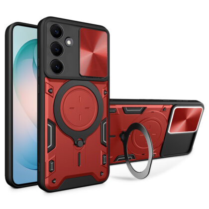 Techsuit - CamGuard Pro - Samsung Galaxy S26 Plus - Κόκκινο