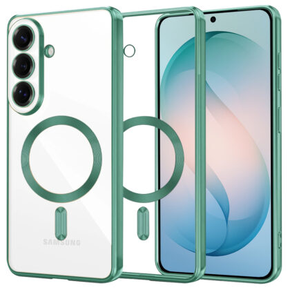Techsuit - Πολυτελές Crystal MagSafe - Samsung Galaxy S26 Plus - Ανοιχτό Πράσινο