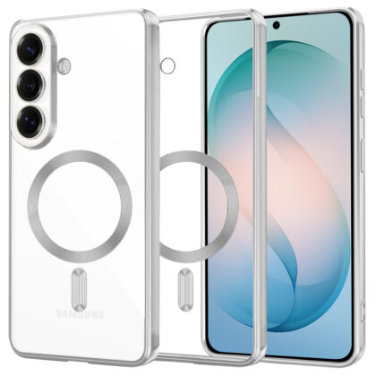 Techsuit - Πολυτελές Crystal MagSafe - Samsung Galaxy S26 Plus - Ασημί