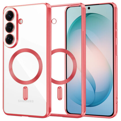 Techsuit - Πολυτελές Crystal MagSafe - Samsung Galaxy S26 Plus - Κόκκινο