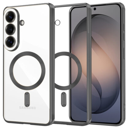 Techsuit Luxury Crystal - θήκη για Samsung Galaxy S26 - Μαύρο