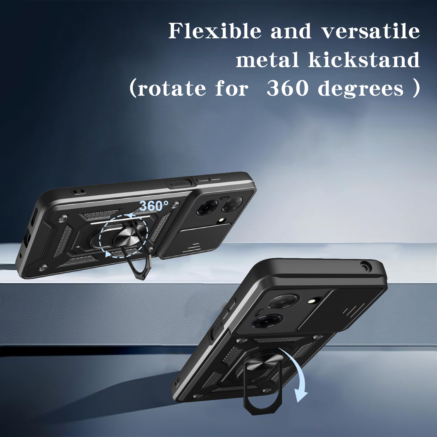 Techsuit CamShield Series - θήκη για Oppo Reno15 - Μαύρο - Image 3