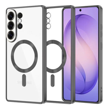Techsuit Luxury Crystal - θήκη για Samsung Galaxy S26 Ultra - Μαύρο