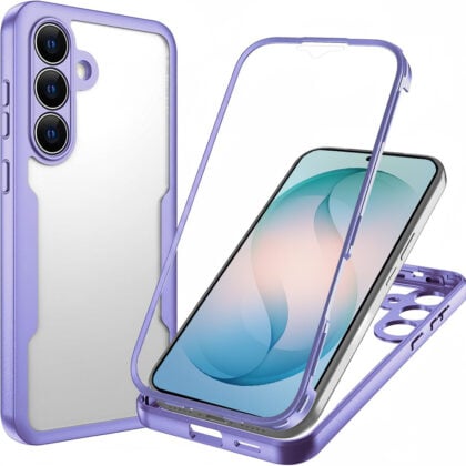 Techsuit - ColorVerse 360 Series + Προστατευτικό οθόνης - Samsung Galaxy S26 Plus - Μωβ