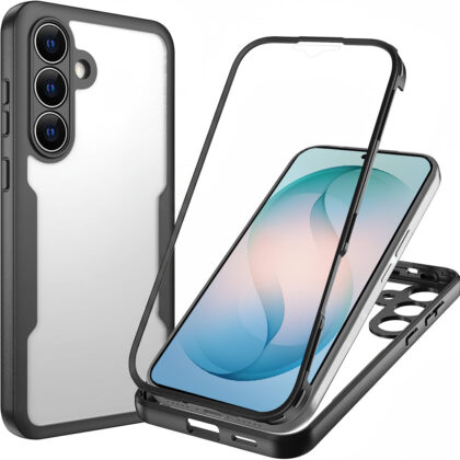 Techsuit - Σειρά ColorVerse 360 + Προστατευτικό οθόνης - Samsung Galaxy S26 Plus - Μαύρο