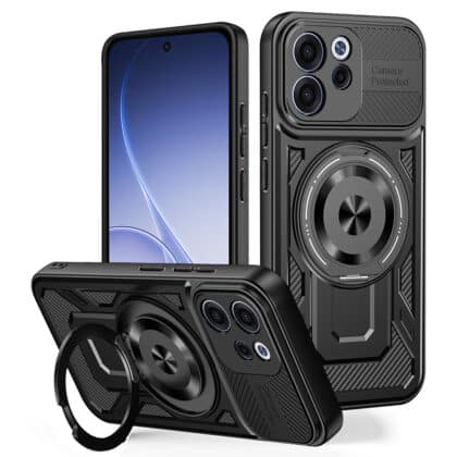 Techsuit RuggedCam - θήκη για Oppo Reno15 F / FS 5G - Μαύρο
